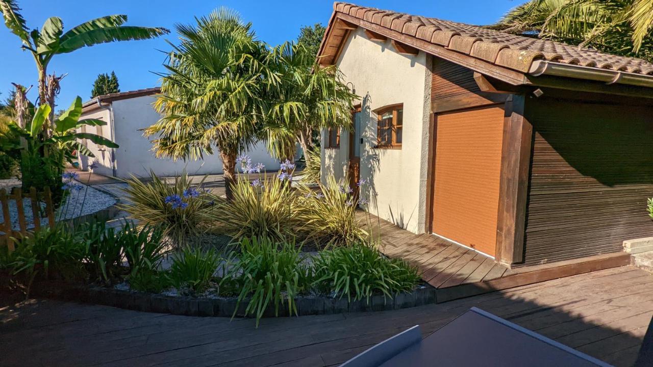 Guest House Au Milieu Des Palmiers Saint-Martin-de-Seignanx Екстер'єр фото